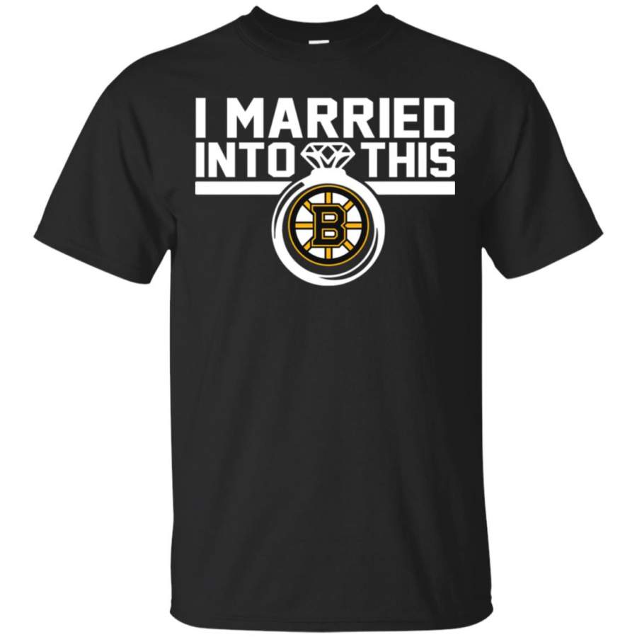 Boston Bruins I Married Into This Shirt T Shirt – Moano Store