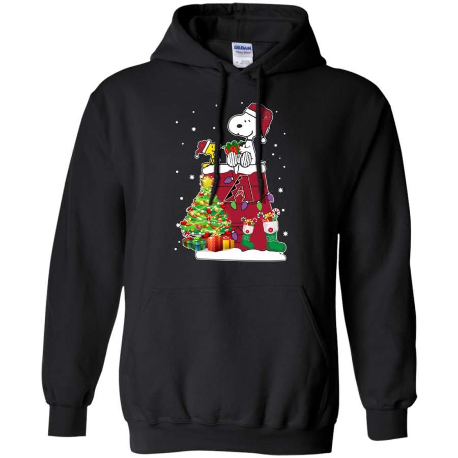 Arizona Diamondbacks Snoopy & Woodstock Christmas Shirt Hoodie – Moano Store