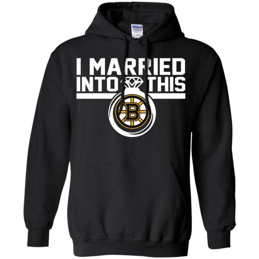 Boston Bruins I Married Into This Shirt Hoodie – Moano Store