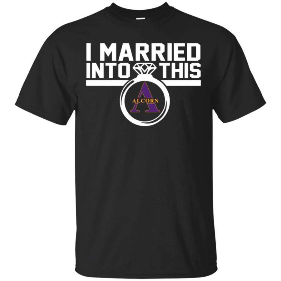 Alcorn State Braves I Married Into This Shirt T Shirt – Moano Store