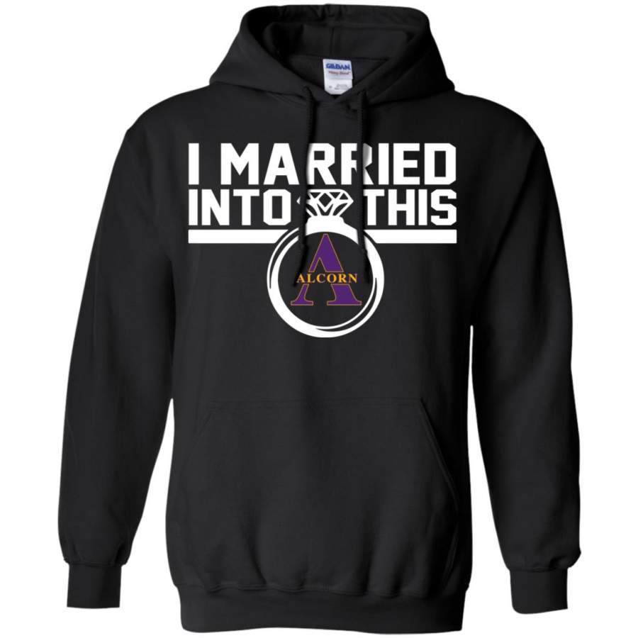 Alcorn State Braves I Married Into This Shirt Hoodie – Moano Store