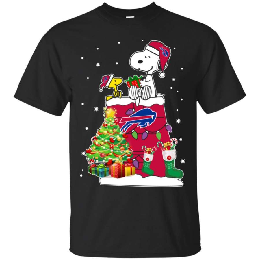 Buffalo Bills Snoopy & Woodstock Christmas Shirt T Shirt – Moano Store