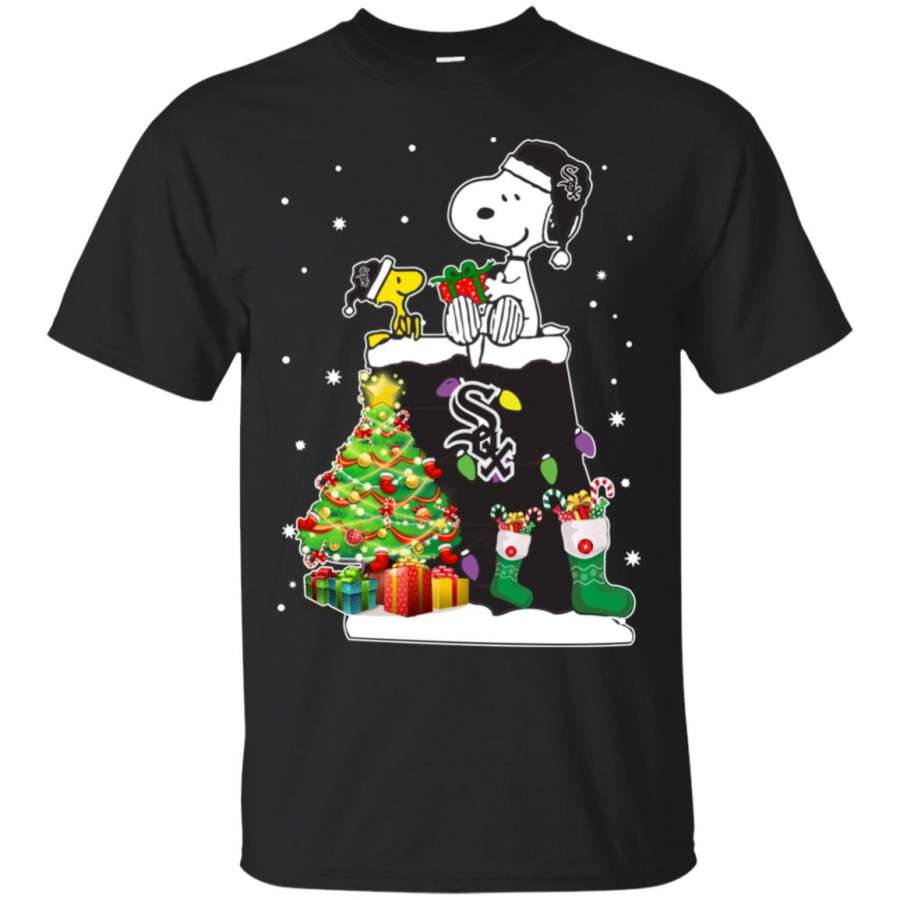 Chicago White Sox Snoopy & Woodstock Christmas Shirt T Shirt – Moano Store