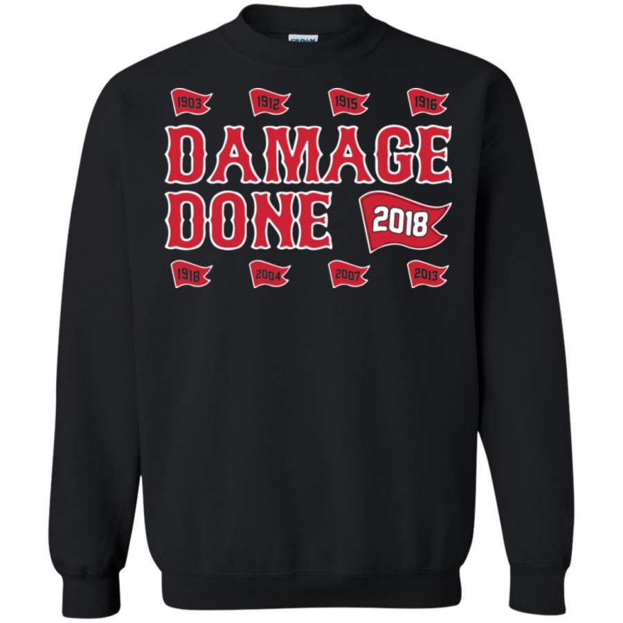 Damage Done Boston Red Sox Championship Sweatshirt – Moano Store