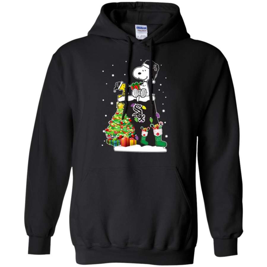 Chicago White Sox Snoopy & Woodstock Christmas Shirt Hoodie – Moano Store