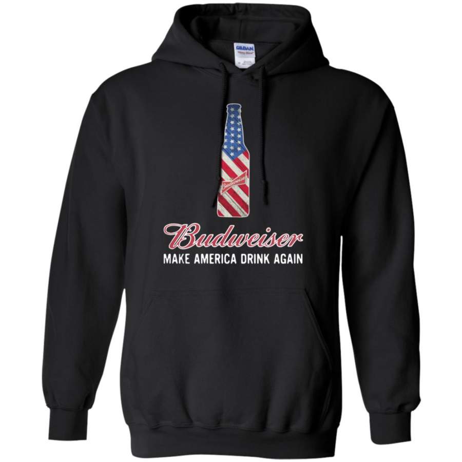 Budweiser make America drink again Hoodie – Moano Store