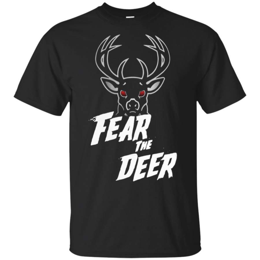 Fear the deer Milwaukee bucks T Shirt – Moano Store