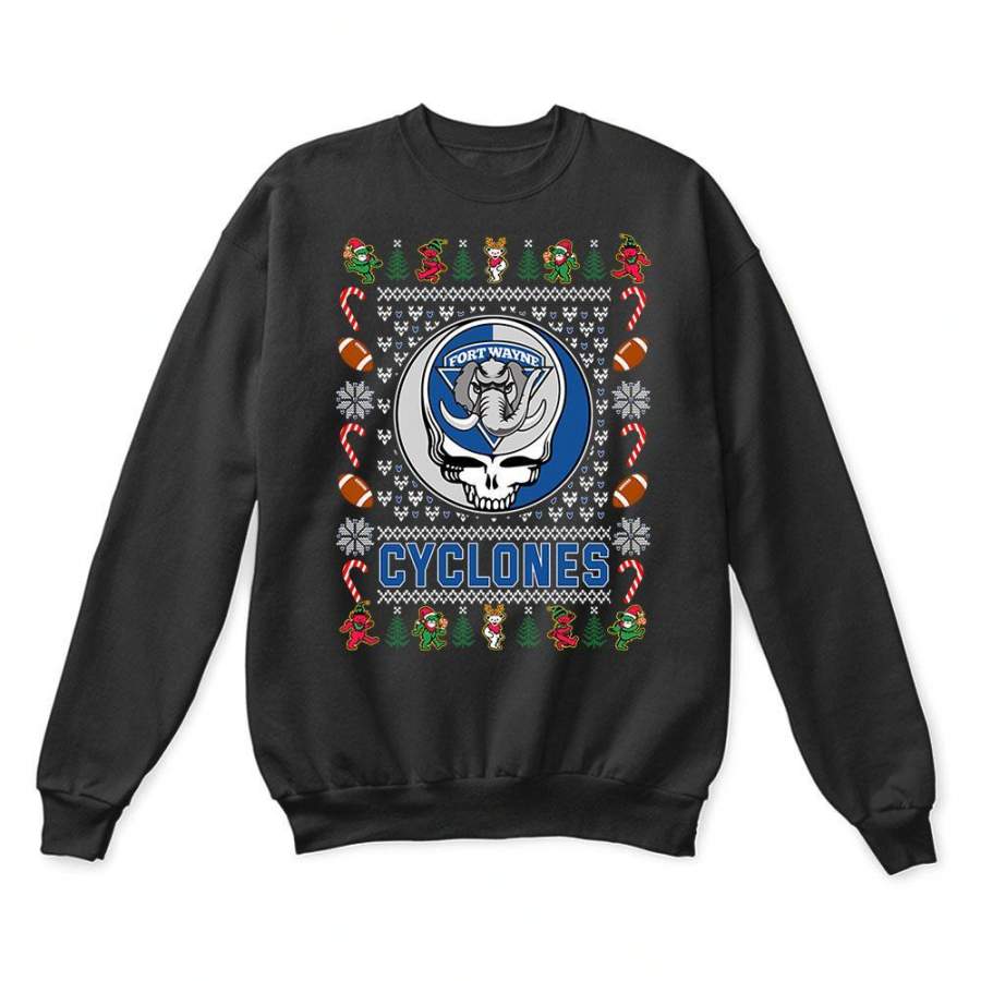 IPFW Mastodons x Grateful Dead Christmas Ugly Sweater