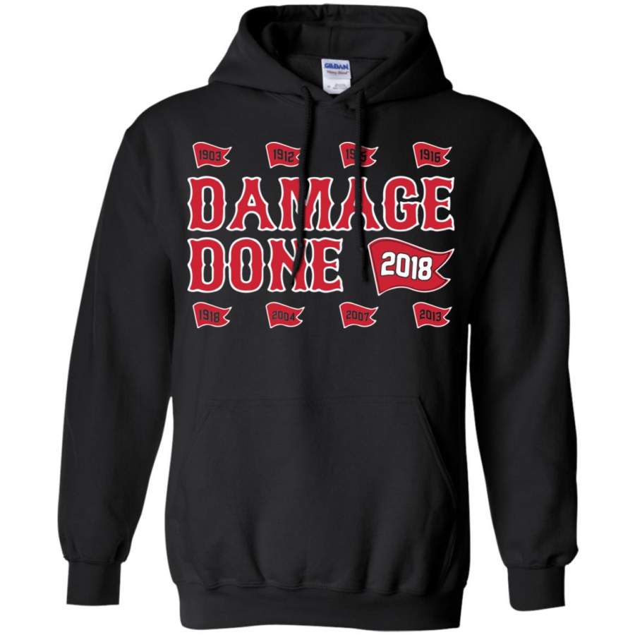 Damage Done Boston Red Sox Championship Hoodie – Moano Store