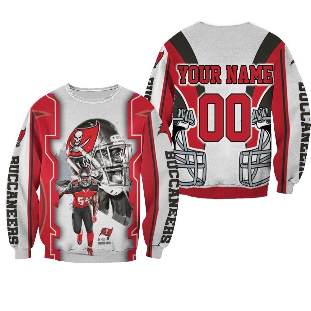 Lavonte David 54 Tampa Bay Buccaneers Nfc South Division Champions Super Bowl 2021 Personalized Sweater All-Over Print