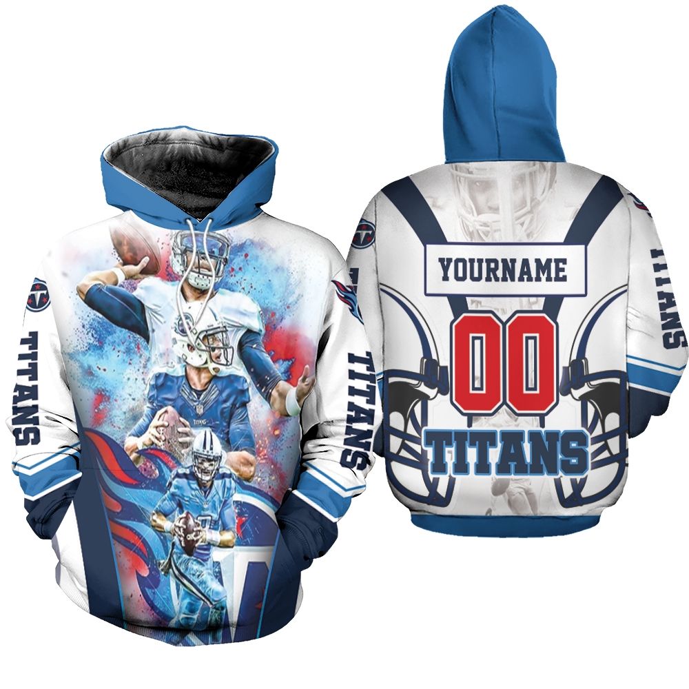 Afc South Division Champions Tennessee Titans Super Bowl 2021 1 Personalized Hoodie All-Over Print