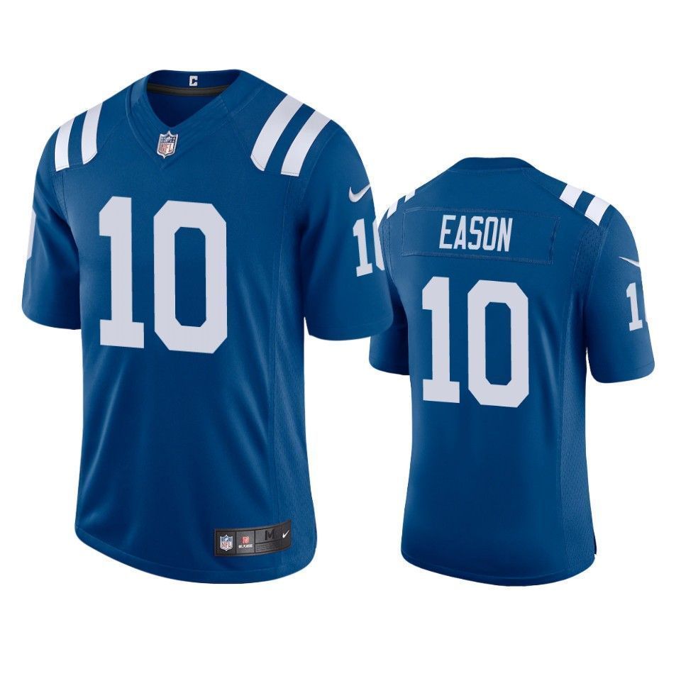 Jacob Eason Indianapolis Colts Royal Vapor Limited 3D Jersey