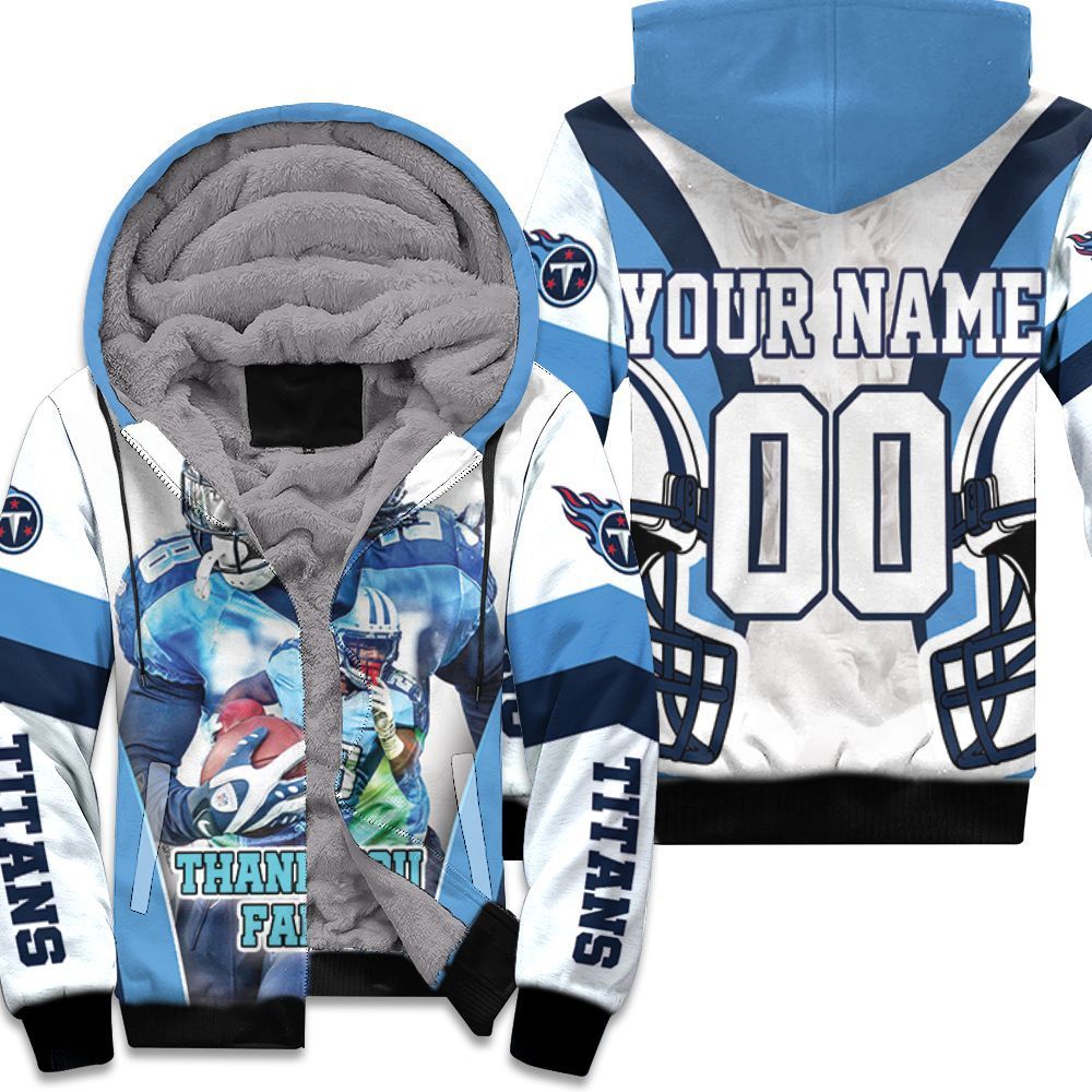 Chris Johnson 28 Tennessee Titans Afc South Division Super Bowl 2021 Personalized Fleece Hoodie All-Over Print