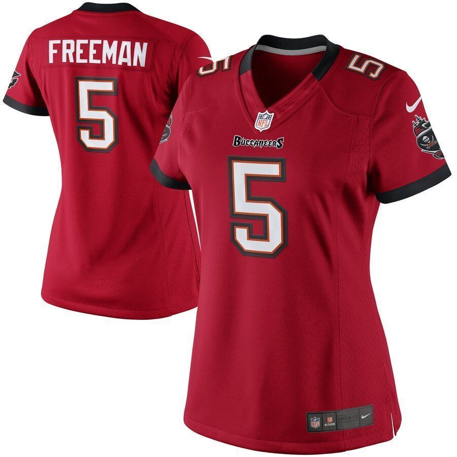 Josh Freeman Tampa Bay Buccaneers Historic Logo WoLimited Red 3D Jersey