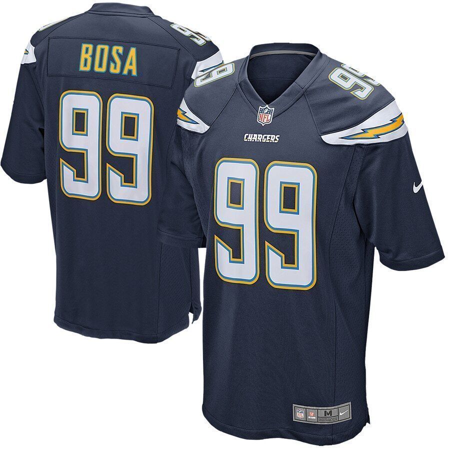 Joey Bosa Los Angeles Chargers Game Navy 3D Jersey