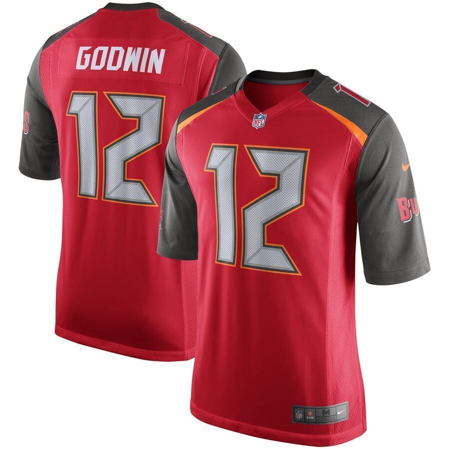 Chris Godwin Tampa Bay Buccaneers Player Game Red 3D Jersey