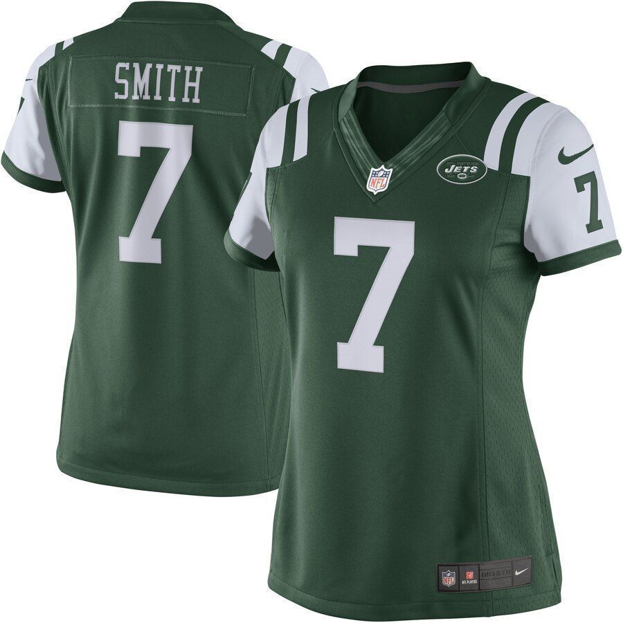 Geno Smith New York Jets WoLimited Green 3D Jersey