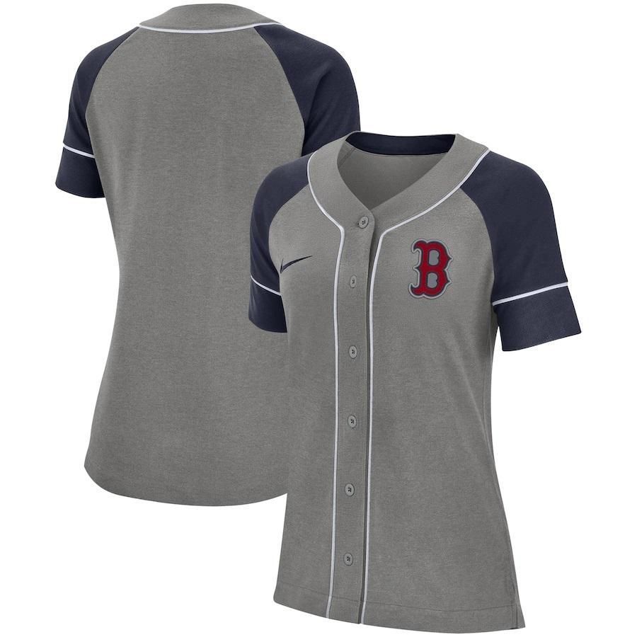 Boston Red Sox WoClassic Baseball Gray 3D Jersey