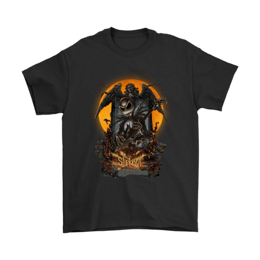 Jack Skellington Halloween Heavy Metal Slipknot Shirts