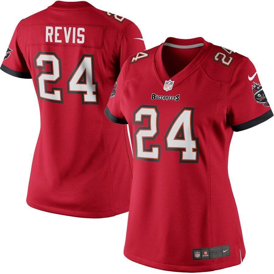 Darrelle Revis Tampa Bay Buccaneers Historic Logo WoLimited Red 3D Jersey