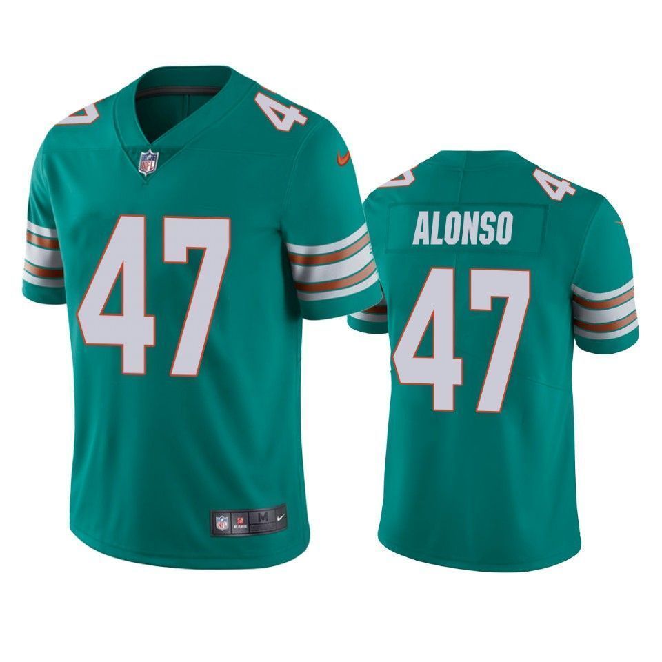 Miami Dolphins Kiko Alonso Aqua Vapor Untouchable Limited 3D Jersey