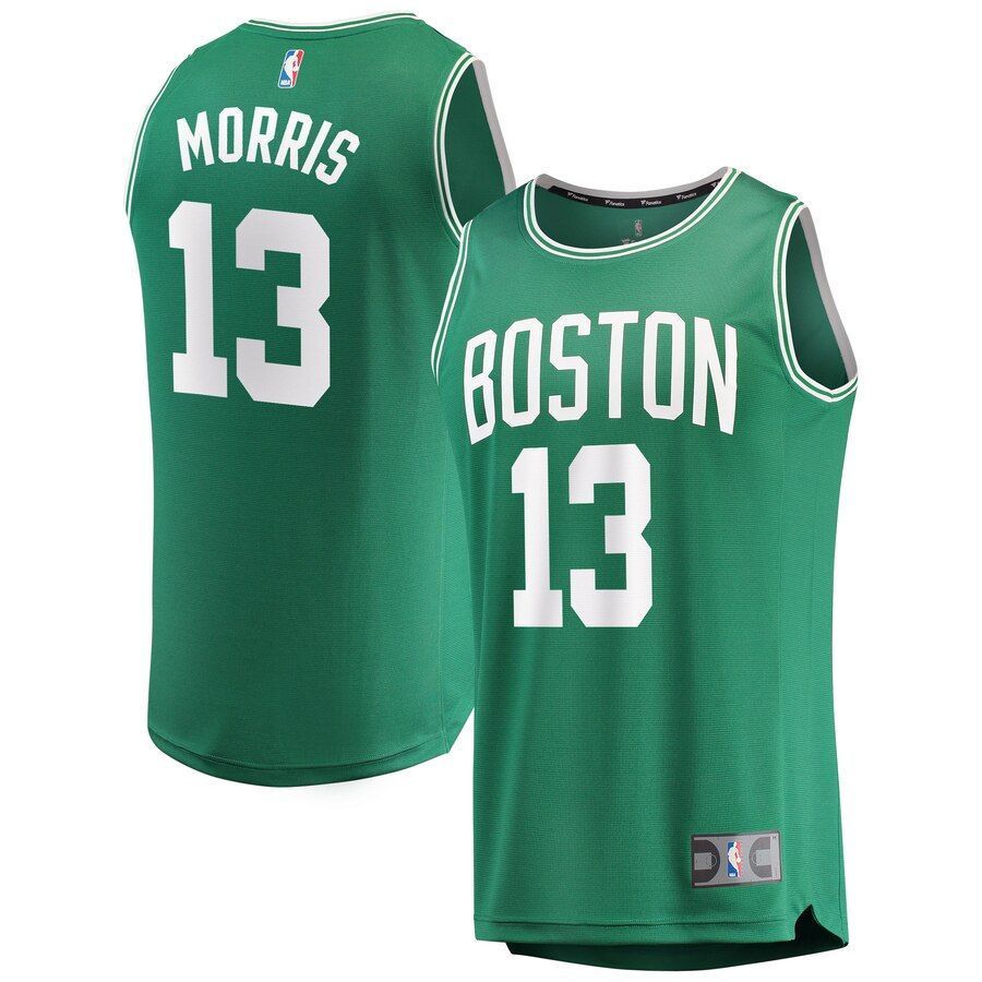 Marcus Morris Boston Celtics Fanatics Branded Fast Break Replica Player Green 3D Jersey