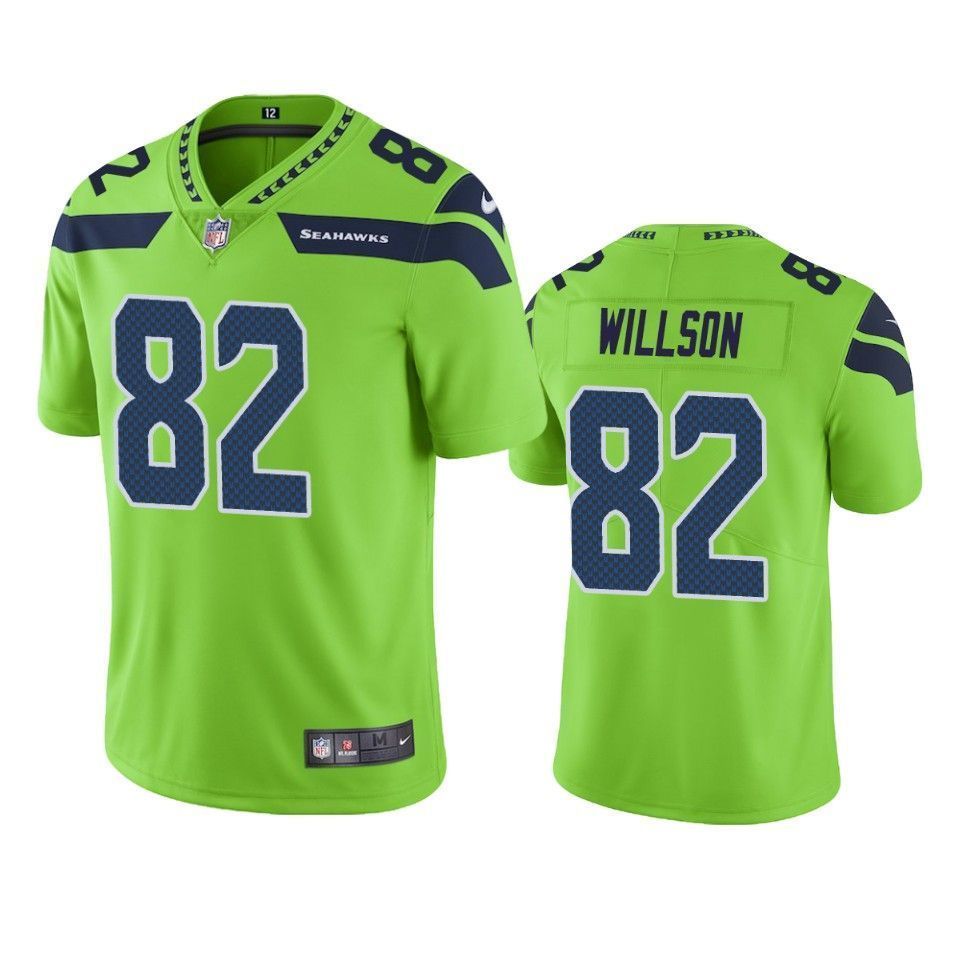 Luke Willson Seahawks Green Color Rush Limited 3D Jersey