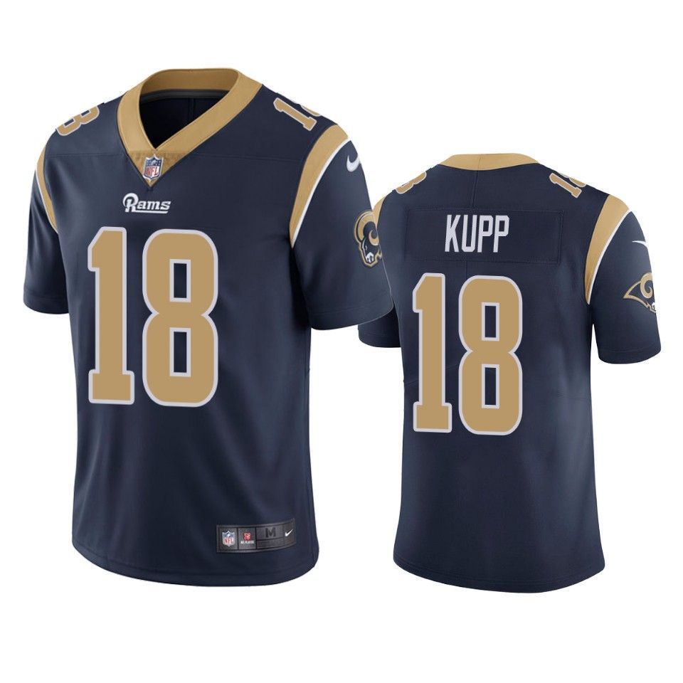 Los Angeles Rams Cooper Kupp Navy Vapor Limited 3D Jersey