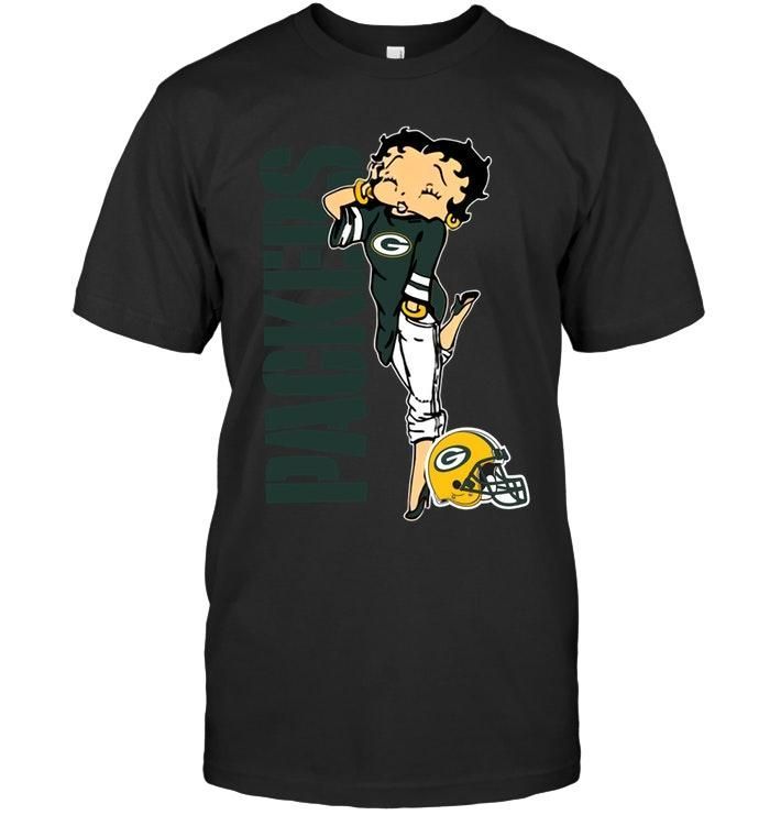 Green Bay Packers Betty Boop Fan Shirt T Shirt Hoodie, Hoodie Sweater