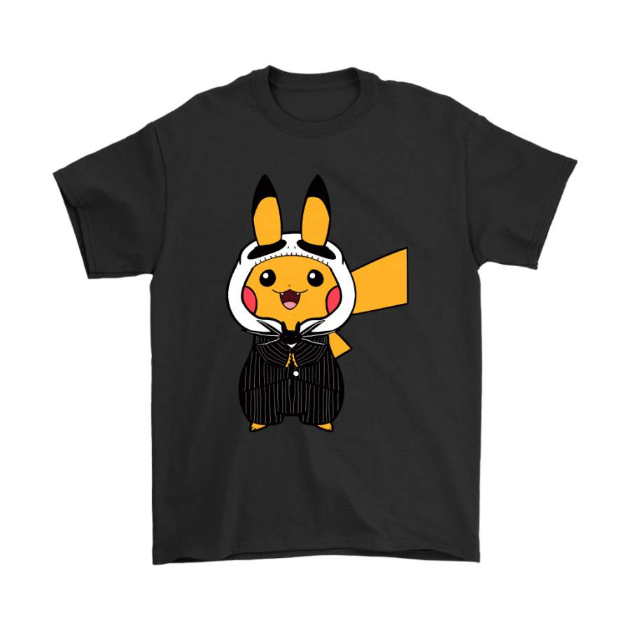 Pokemon Pikachu In Jack Skellington Costume Shirts