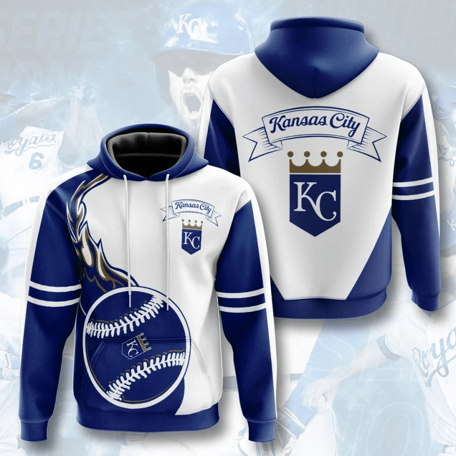 Kansas City Royals Logo 3D T Shirt Hoodie 3D Hoodie Sweater Tshirt