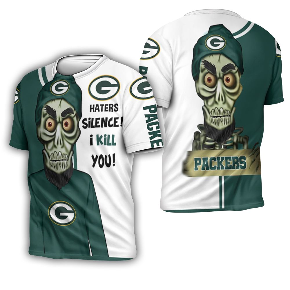 Green Bay Packers Haters I Kill You 3D 3D T-Shirt