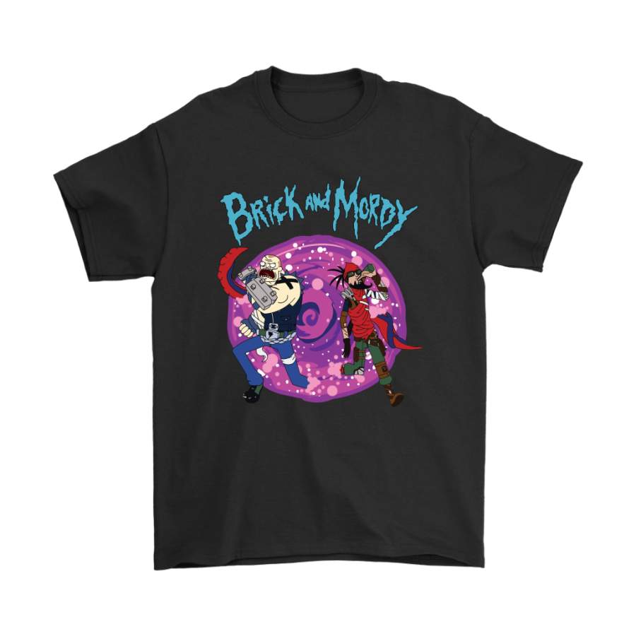 Brick and Mordy Borderlands 2 Rick And Morty Shirts