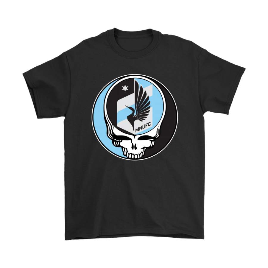 The Grateful Dead x Minnesota United FC Logo Shirts