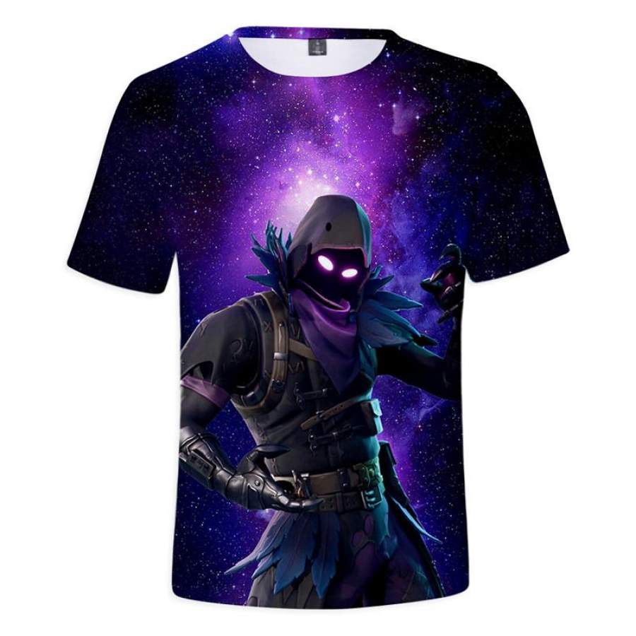 Fortnite Tshirts Raven Short Sleeve T Shirt