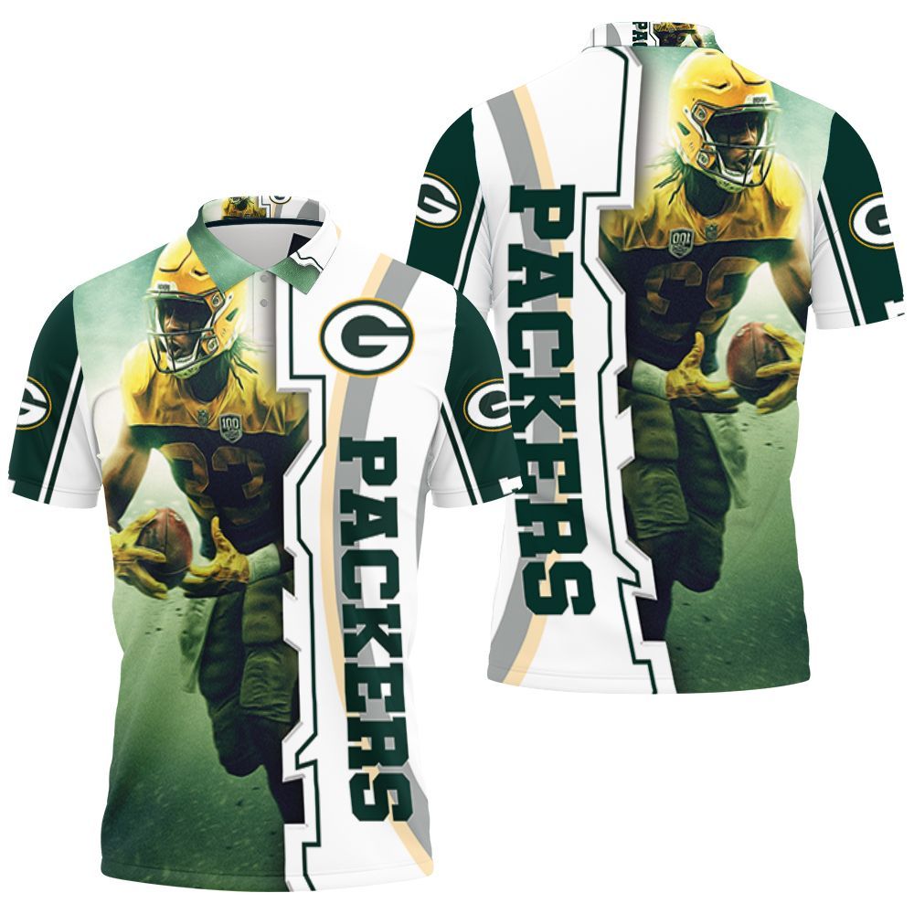 Green Bay Packers Davante Adams 17 For Fans Polo Shirt