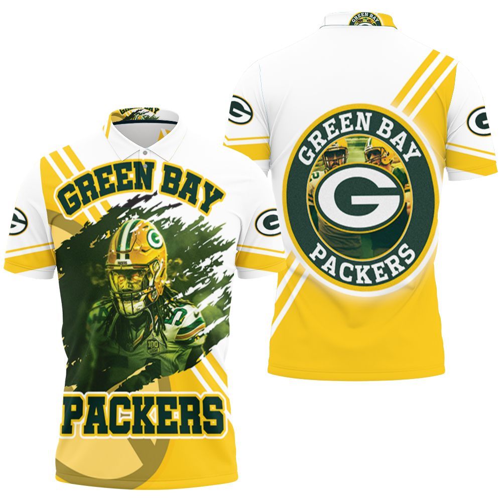 Green Bay Packers James Crawford 54 For Fans Polo Shirt