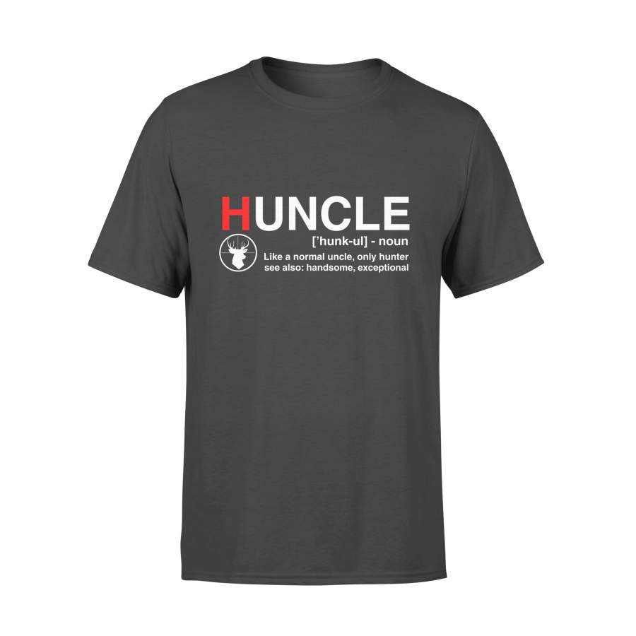 Huncle Definition Hunting Lover – Standard T-shirt