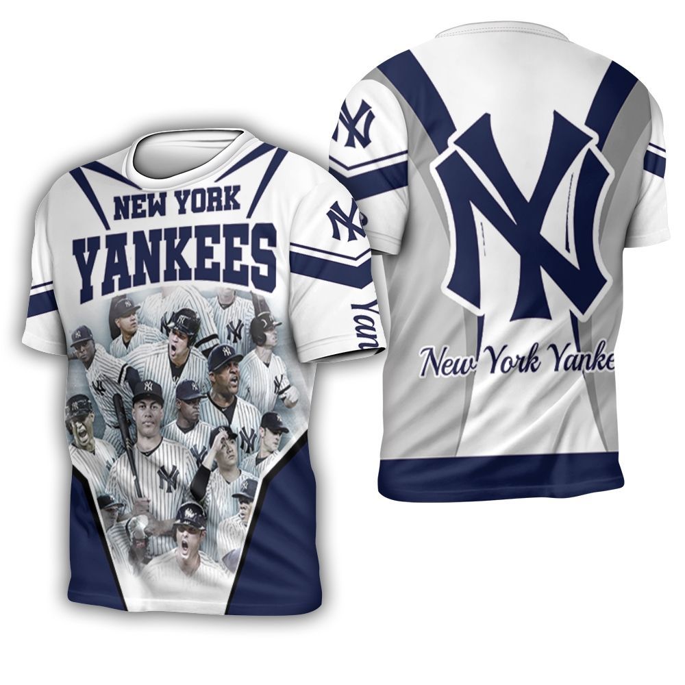 2018 New York Yankees Offical Yearbook For Fan 3D T-Shirt