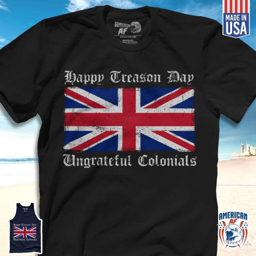 Happy Creason Day Angrateful Colonials T-Shirt