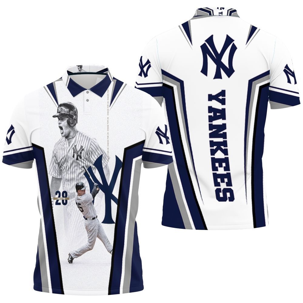 25 New York Yankees Gleyber Torres Chase For 28 Polo Shirt