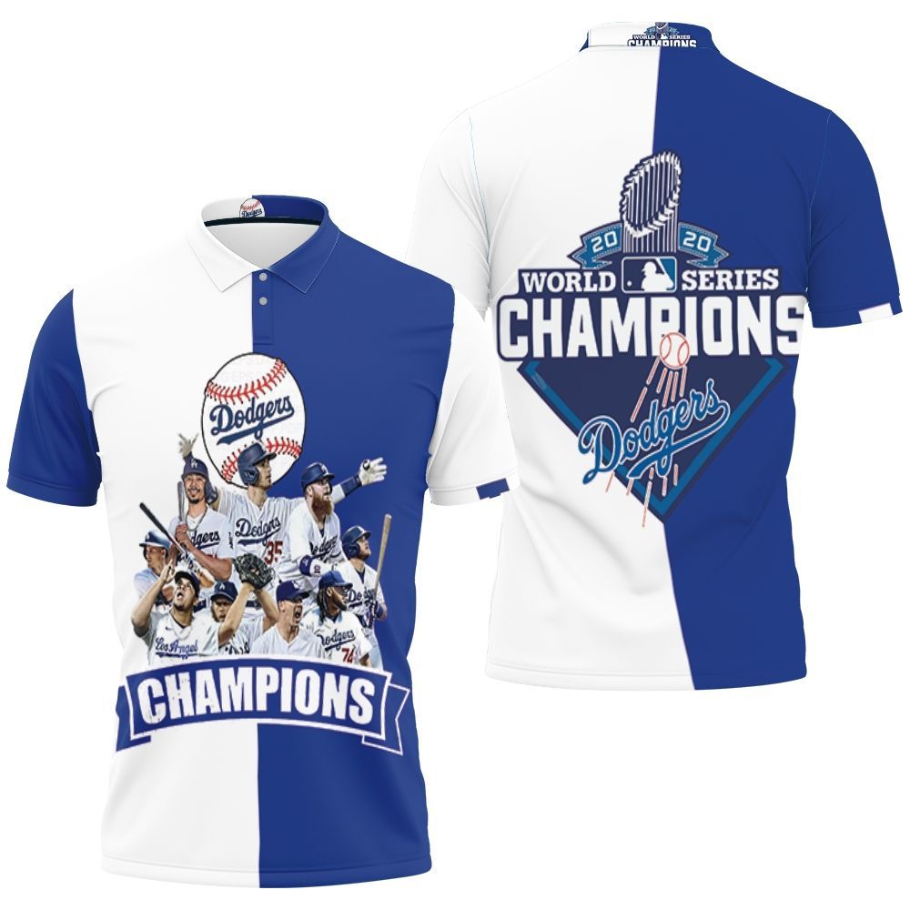 2020 World Series Champions Los Angeles Dodgers Polo Shirt