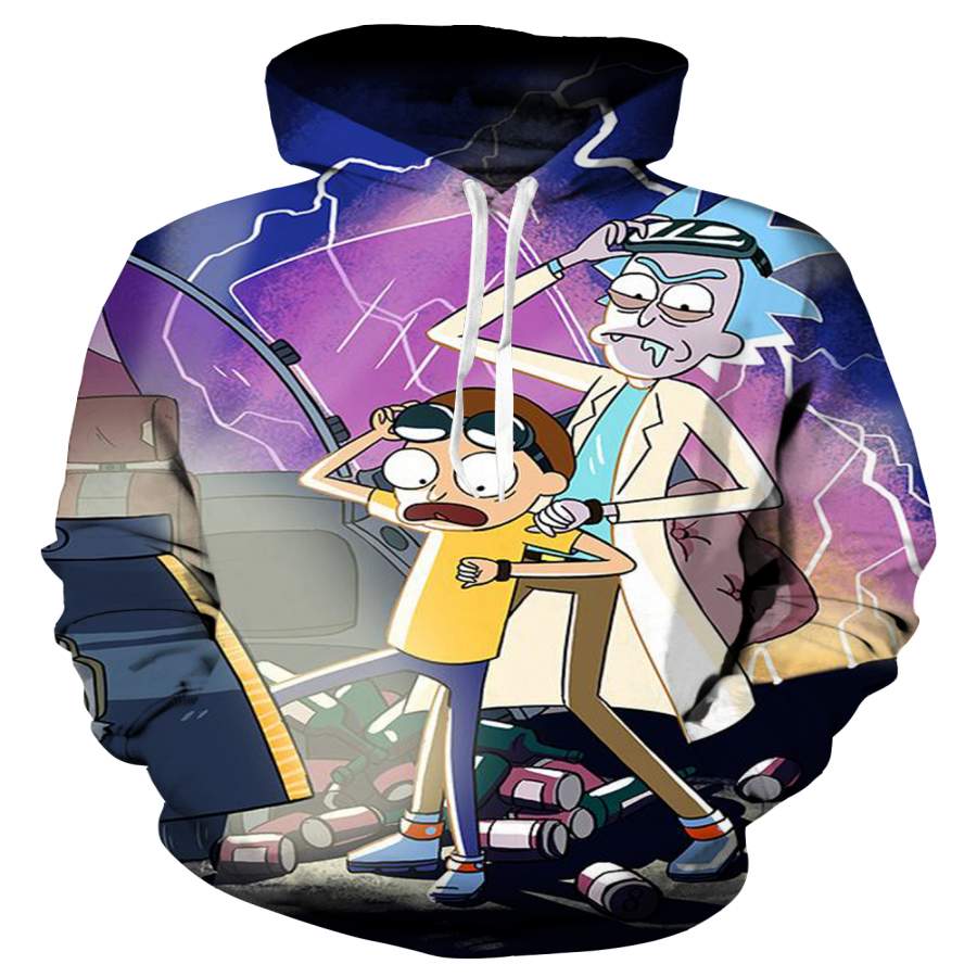 RMT3D039 – 3D RICK AND MORTY SHIRT