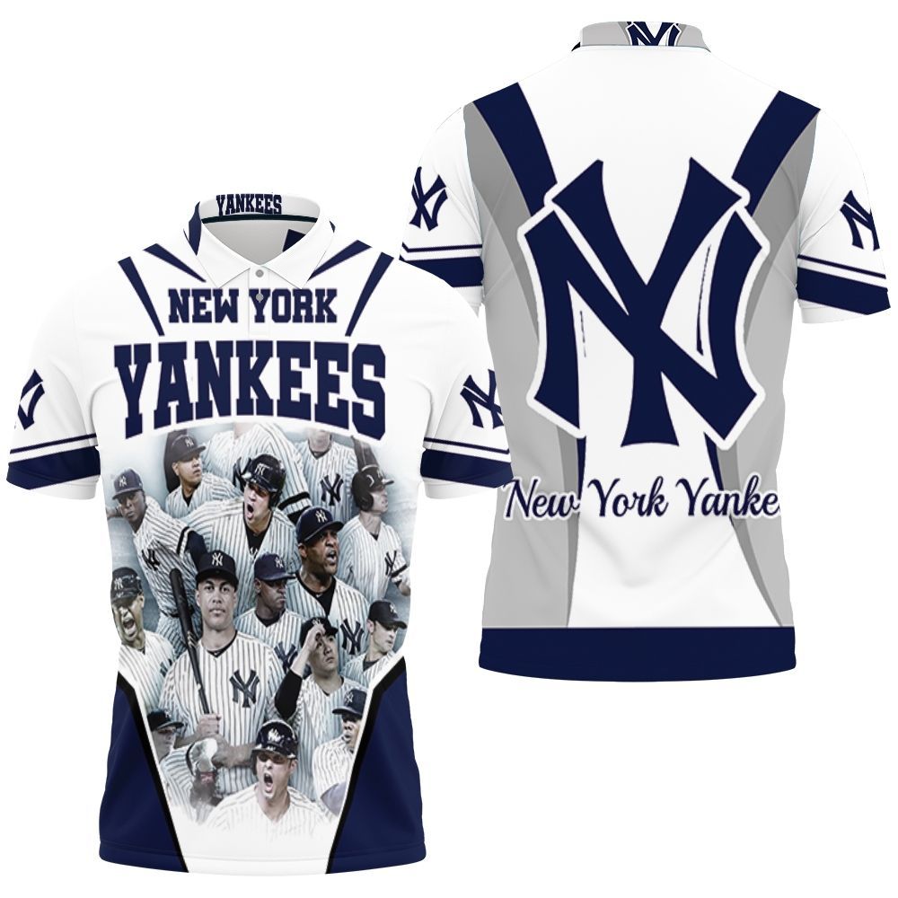 2018 New York Yankees Offical Yearbook For Fan Polo Shirt