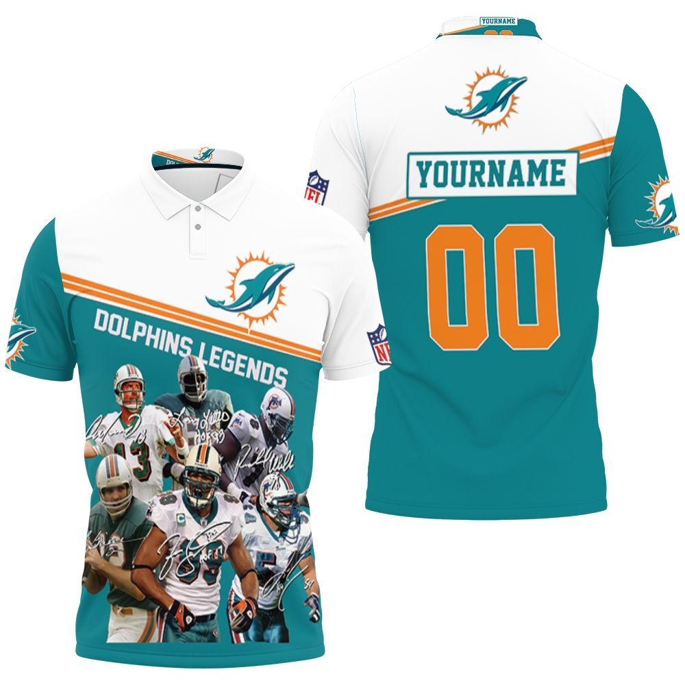 Dolphins 3D Polo Shirt