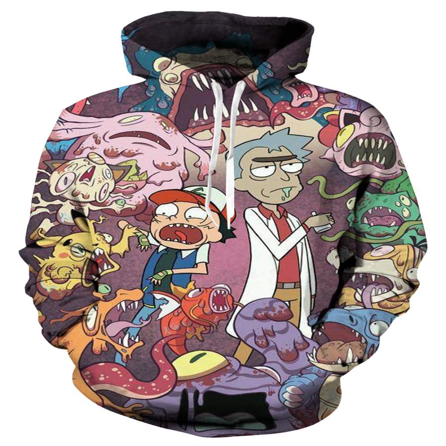 RMT3D019 – 3D RICK AND MORTY SHIRT