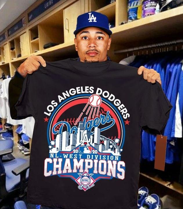 Los Angeles Dodgers Nl West Division Champions For Fan T Shirt Hoodie Sweater Tshirt Hoodie Sweater