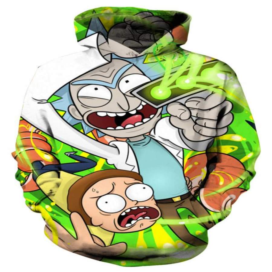 RMT3D007 – 3D Rick and Morty SHIRT