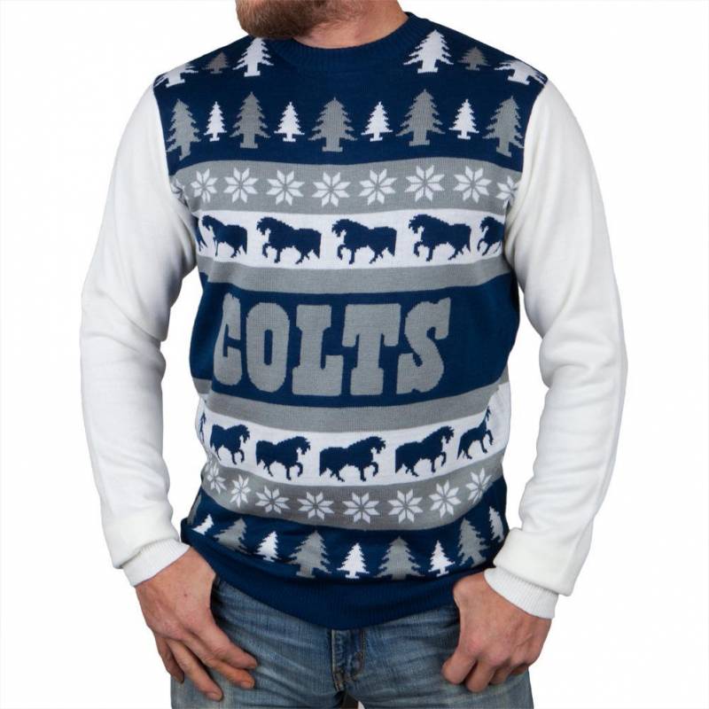 Indianapolis Colts – One Too Many Ugly Christmas Sweater