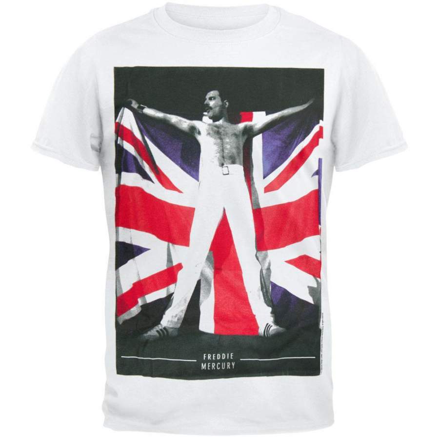 Freddie Mercury – Flag T-Shirt